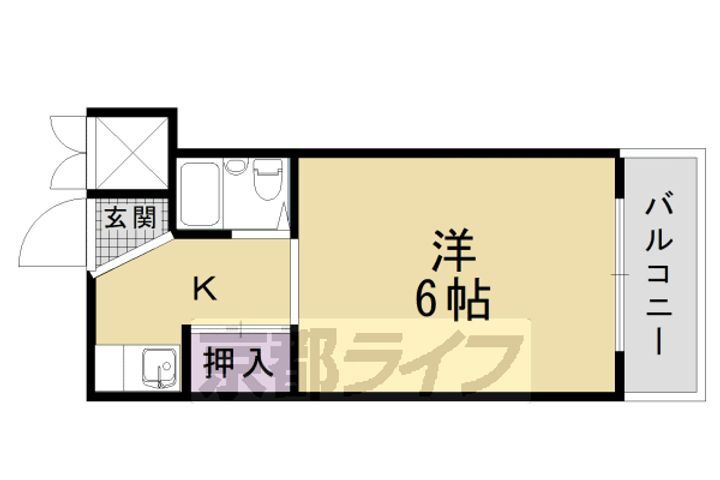 京都府京都市伏見区山崎町 中書島駅 1K マンション 賃貸物件詳細