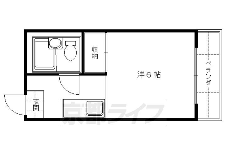 京都府京都市伏見区新町１丁目 桃山御陵前駅 1K マンション 賃貸物件詳細