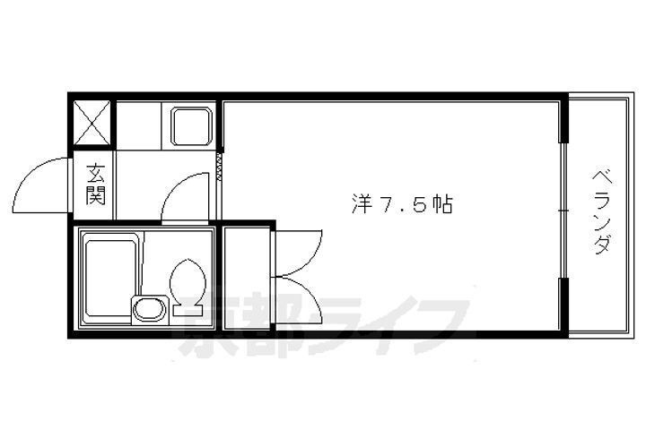 京都府京都市伏見区深草キトロ町 藤森駅 1K マンション 賃貸物件詳細