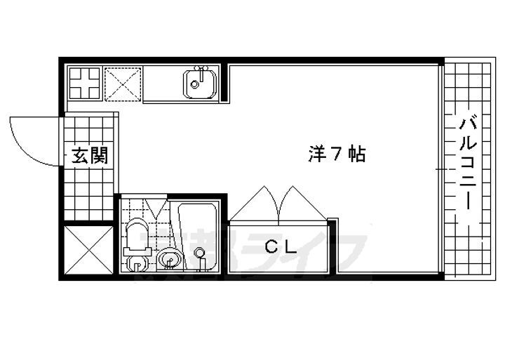 京都府宇治市小倉町 小倉駅 1K マンション 賃貸物件詳細