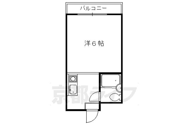 京都府京都市中京区壬生森町 西院駅 1K マンション 賃貸物件詳細