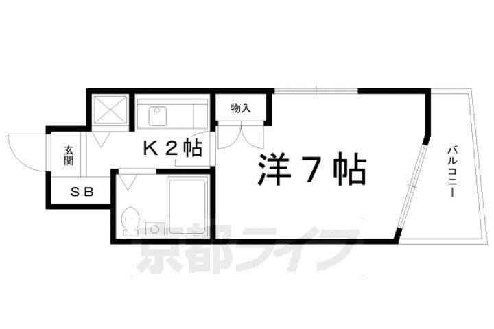 京都府京都市上京区下天神町 今出川駅 1K マンション 賃貸物件詳細
