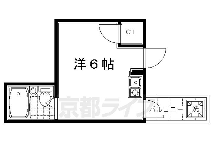 京都府京都市右京区太秦多藪町 太秦駅 1K マンション 賃貸物件詳細