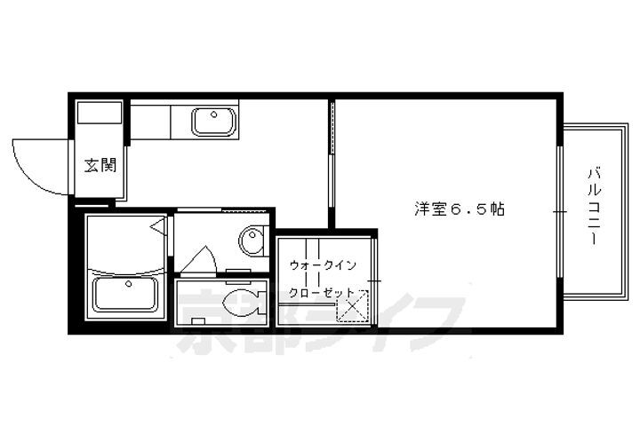 京都府京都市右京区西院西田町 西京極駅 1K アパート 賃貸物件詳細
