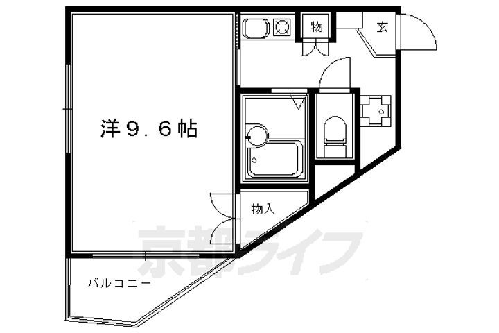 京都府京都市中京区壬生坊城町 大宮駅 1K マンション 賃貸物件詳細