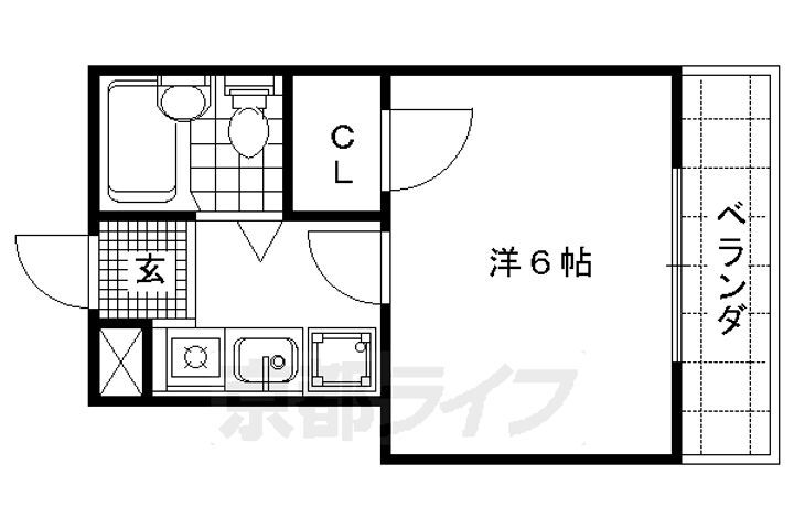 京都府京都市中京区西ノ京御輿岡町 円町駅 1K マンション 賃貸物件詳細