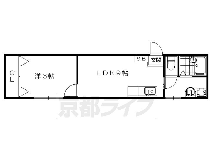 京都府京都市中京区西ノ京御輿岡町 円町駅 1LDK マンション 賃貸物件詳細