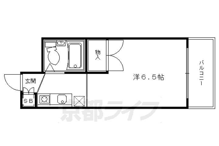京都府京都市下京区徳屋町 大宮駅 1K マンション 賃貸物件詳細