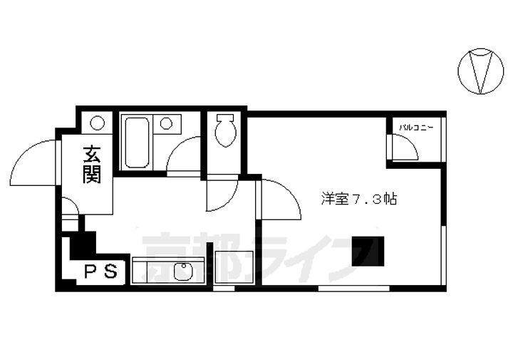 京都府京都市中京区石橋町 烏丸御池駅 1K マンション 賃貸物件詳細