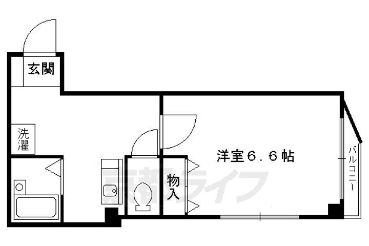 京都府京都市中京区西革堂町 京都市役所前駅 1K マンション 賃貸物件詳細
