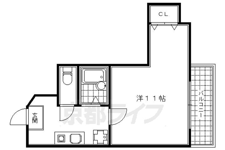 京都府京都市東山区西町 東山駅 1K マンション 賃貸物件詳細