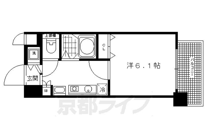 京都府京都市上京区中務町 二条駅 1K マンション 賃貸物件詳細