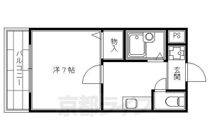 京都府京都市中京区上妙覚寺町 烏丸御池駅 1K マンション 賃貸物件詳細