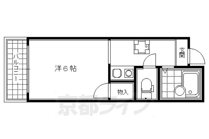京都府京都市中京区左京町 烏丸御池駅 1K マンション 賃貸物件詳細