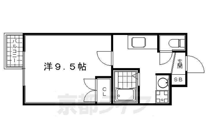 京都府京都市中京区壬生朱雀町 二条駅 1K マンション 賃貸物件詳細