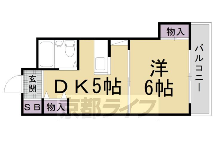 京都府京都市上京区真倉町 今出川駅 1DK マンション 賃貸物件詳細