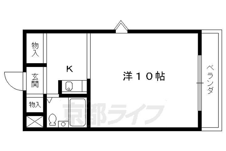 京都府京都市左京区一乗寺西水干町 茶山・京都芸術大学駅 1K マンション 賃貸物件詳細