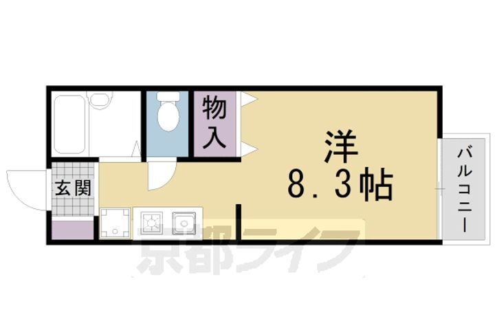 京都府京都市北区上賀茂深泥池町 北山駅 ワンルーム アパート 賃貸物件詳細