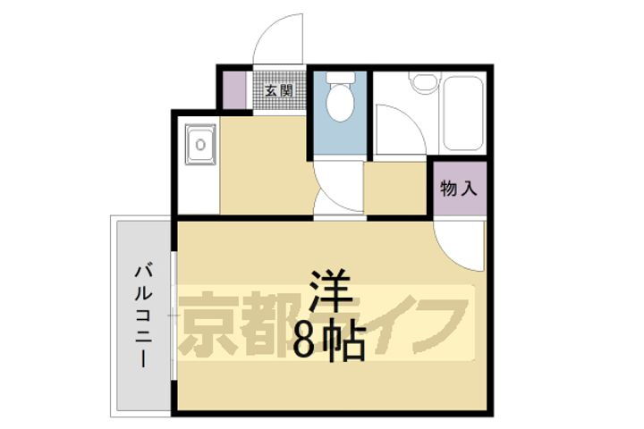 京都府京都市左京区静市市原町 市原駅 1K マンション 賃貸物件詳細