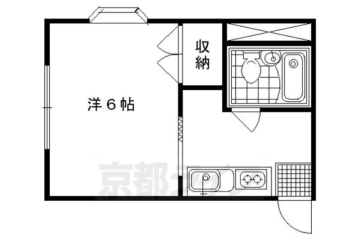 京都府京都市右京区龍安寺塔ノ下町 花園駅 1K アパート 賃貸物件詳細