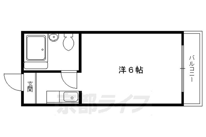 京都府京都市左京区山端滝ケ鼻町 修学院駅 1K マンション 賃貸物件詳細