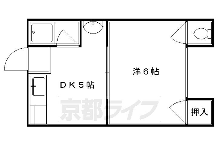 京都府京都市左京区東丸太町 神宮丸太町駅 1K マンション 賃貸物件詳細