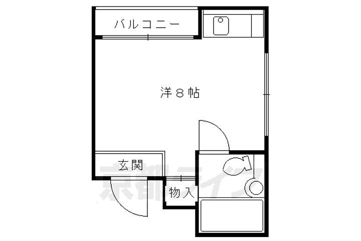 京都府京都市左京区北白川久保田町 出町柳駅 ワンルーム マンション 賃貸物件詳細