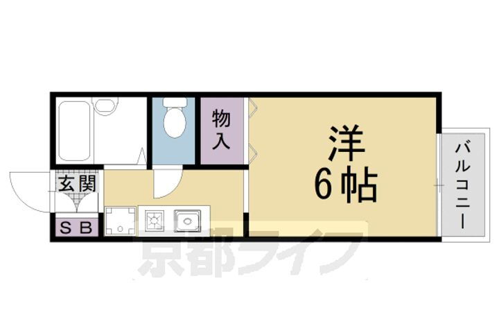 京都府京都市北区上賀茂中ノ坂町 北山駅 1K アパート 賃貸物件詳細