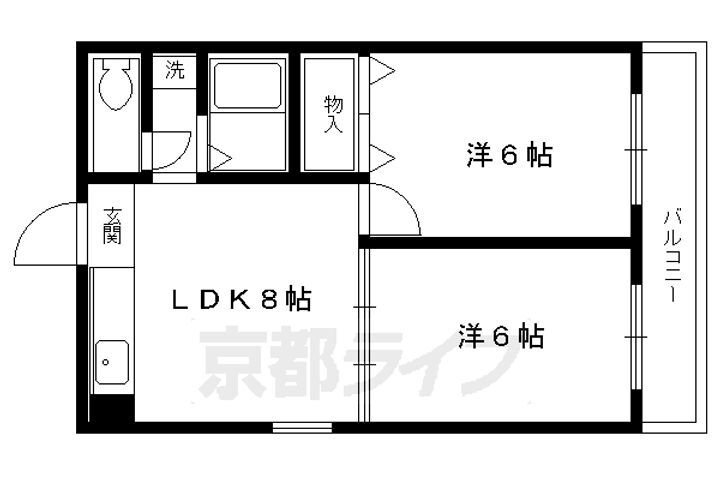 京都府京都市上京区東桜町 神宮丸太町駅 2LDK マンション 賃貸物件詳細