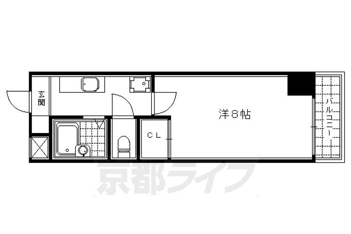 京都府京都市中京区七町目 丸太町駅 1K マンション 賃貸物件詳細