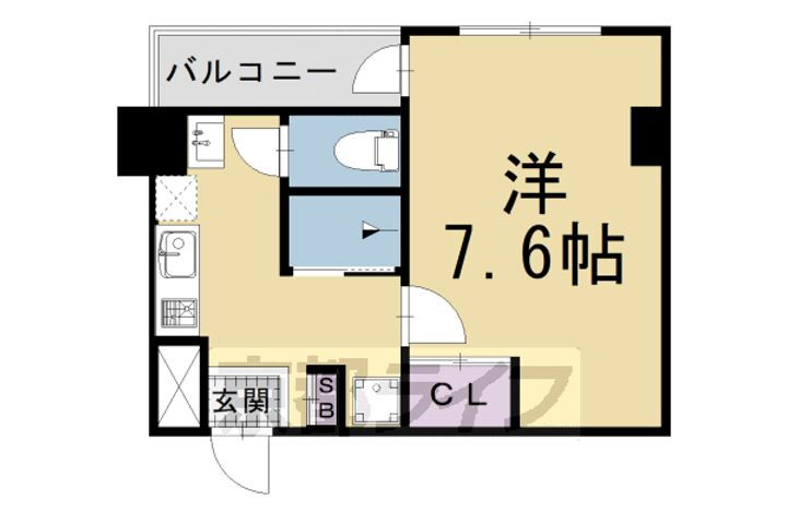 京都府京都市東山区小松町 祇園四条駅 1K マンション 賃貸物件詳細