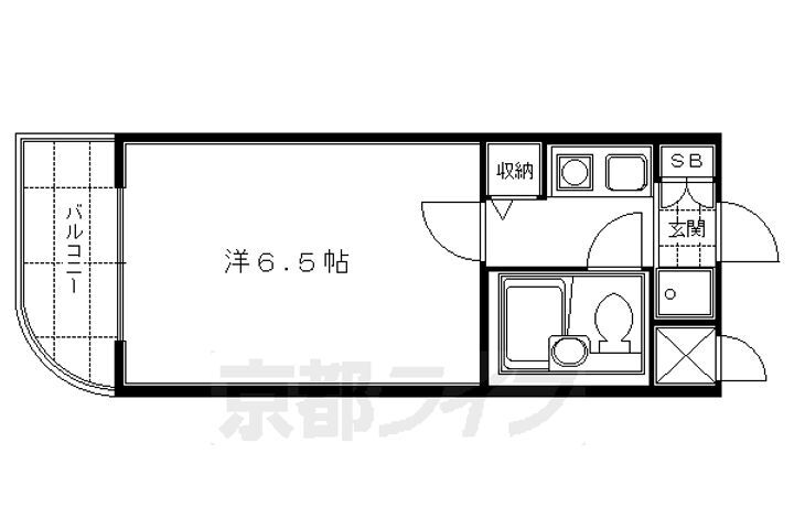 京都府京都市伏見区深草泓ノ壺町 伏見駅 1K マンション 賃貸物件詳細