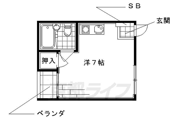 京都府京都市伏見区撞木町 墨染駅 ワンルーム マンション 賃貸物件詳細