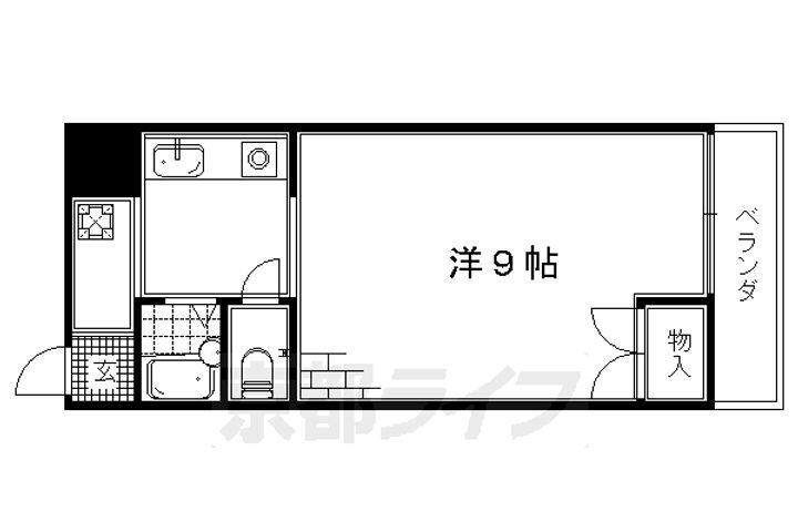 京都府京都市伏見区深草ヲカヤ町 龍谷大前深草駅 1K マンション 賃貸物件詳細