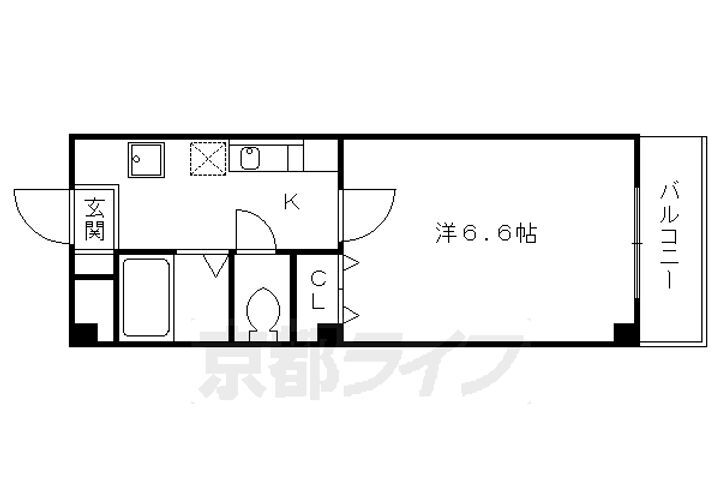 京都府京都市伏見区深草町通町 龍谷大前深草駅 1K マンション 賃貸物件詳細