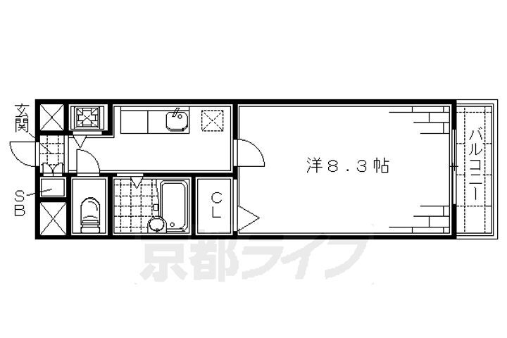 京都府京都市伏見区深草小久保町 竹田駅 1K マンション 賃貸物件詳細