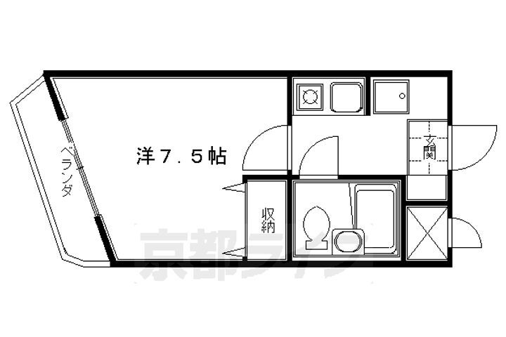 京都府京都市伏見区竹田内畑町 竹田駅 1K マンション 賃貸物件詳細