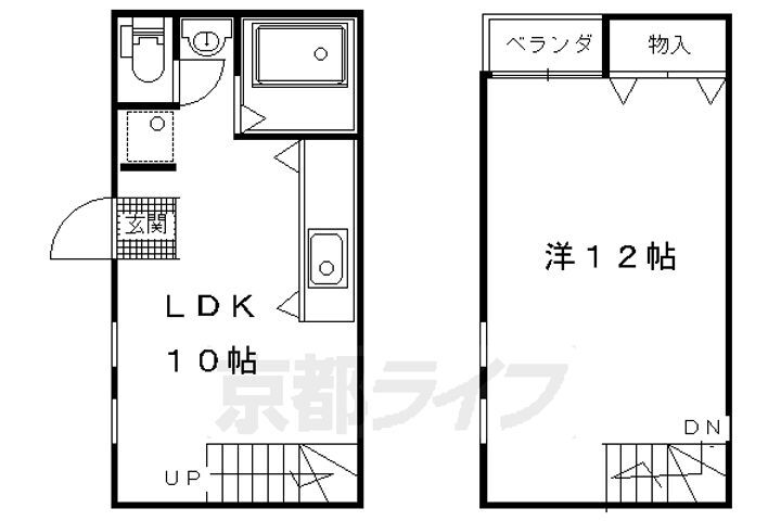 京都府京都市伏見区納所町 淀駅 1LDK マンション 賃貸物件詳細