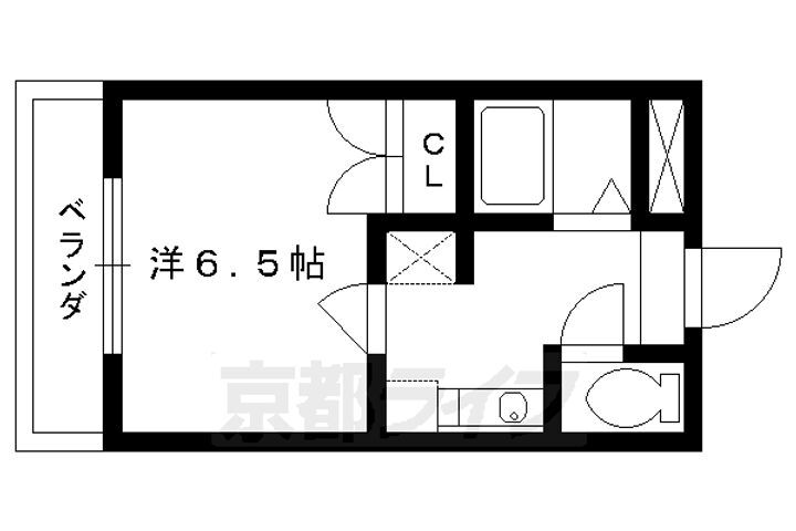 京都府京都市右京区太秦堀ケ内町 太秦駅 1K マンション 賃貸物件詳細