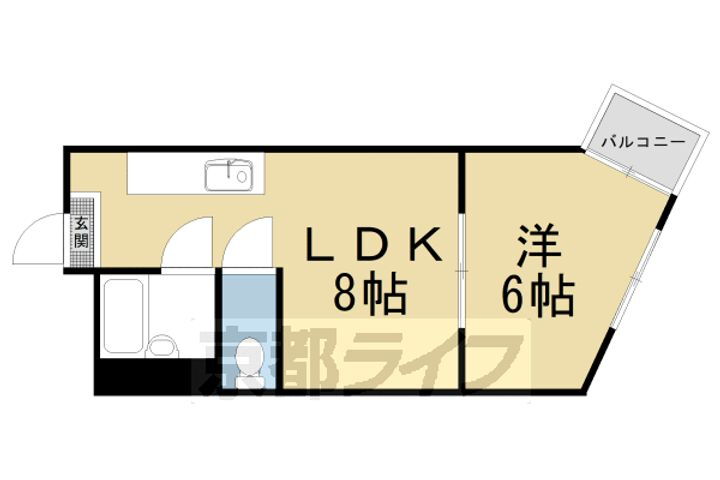 京都府京都市上京区小山町 二条駅 1LDK マンション 賃貸物件詳細