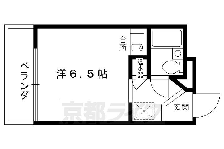 インペリアル烏丸今出川 8階 ワンルーム 賃貸物件詳細