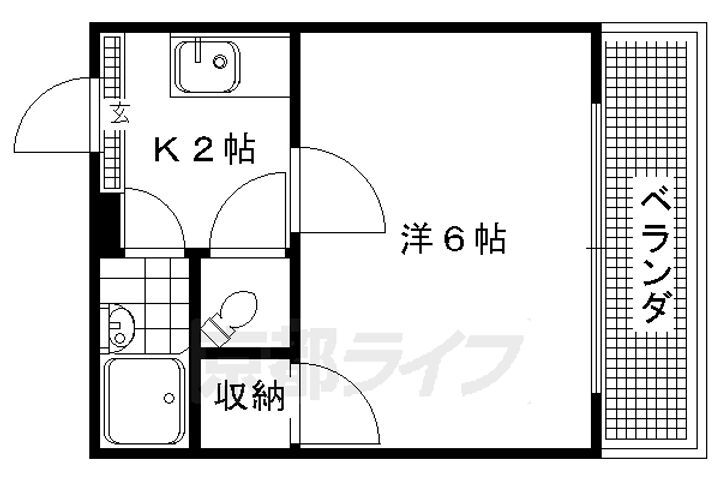 京都府京都市右京区西京極東衣手町 西京極駅 1K マンション 賃貸物件詳細