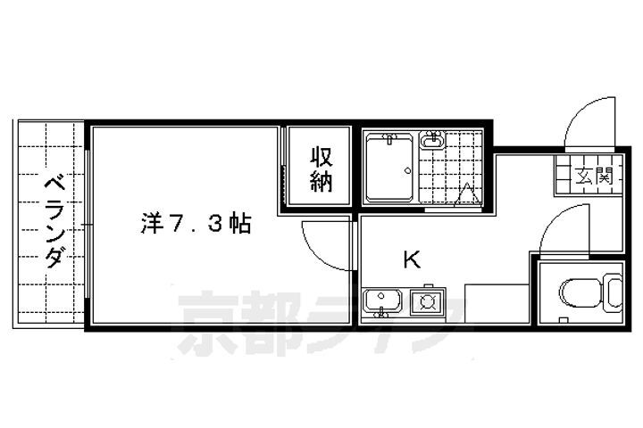 京都府京都市下京区上若宮町 五条駅 1K マンション 賃貸物件詳細