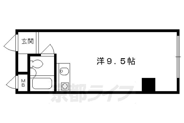 京都府京都市伏見区桃山筒井伊賀東町 近鉄丹波橋駅 ワンルーム マンション 賃貸物件詳細