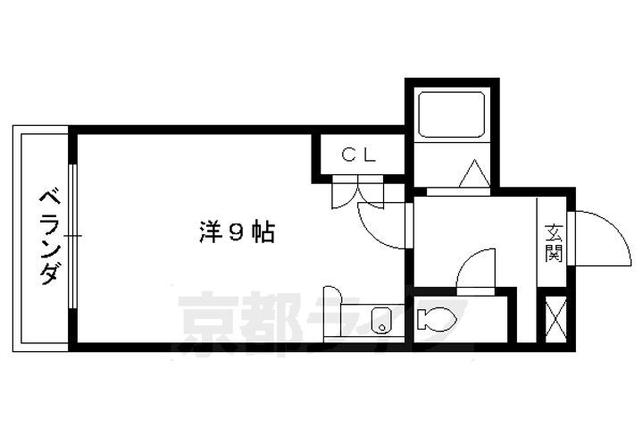 京都府京都市北区鷹峯上ノ町 北山駅 1K マンション 賃貸物件詳細