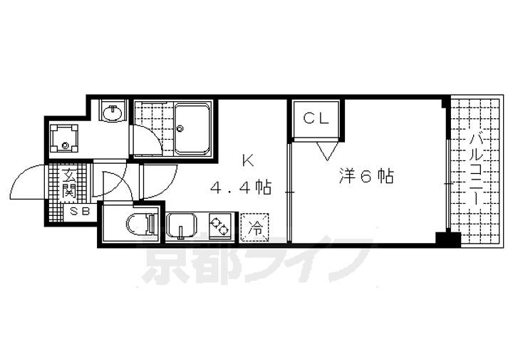 京都府京都市中京区壬生上大竹町 西大路御池駅 1DK マンション 賃貸物件詳細