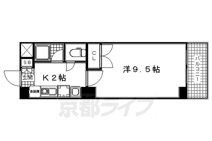 京都府京都市東山区常盤町 清水五条駅 1K マンション 賃貸物件詳細