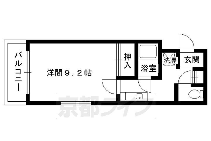 京都府京都市南区西九条開ケ町 東寺駅 1K マンション 賃貸物件詳細