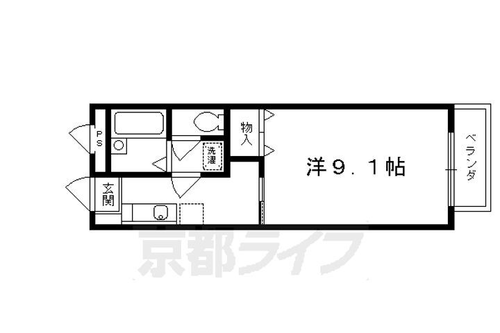 京都府京都市下京区堺町 五条駅 1K アパート 賃貸物件詳細