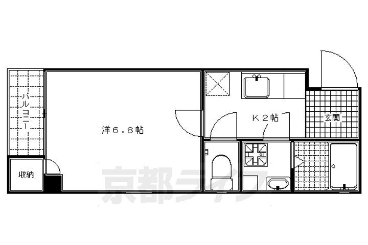 京都府京都市下京区上中之町 京都駅 1K マンション 賃貸物件詳細